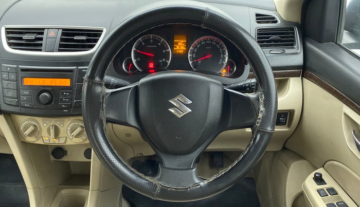 2013 Maruti Swift Dzire VDI, Diesel, Manual, 96,941 km, Steering Wheel Close Up