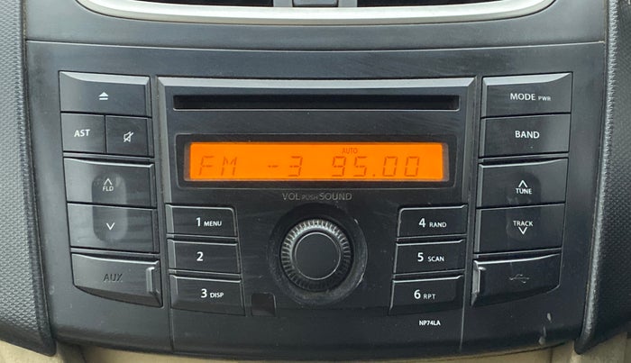 2013 Maruti Swift Dzire VDI, Diesel, Manual, 96,941 km, Infotainment System