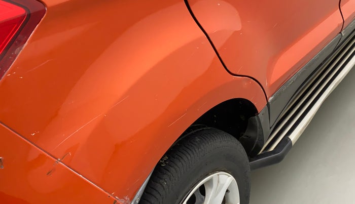 2015 Ford Ecosport AMBIENTE 1.5L PETROL, Petrol, Manual, 69,679 km, Right quarter panel - Slightly dented