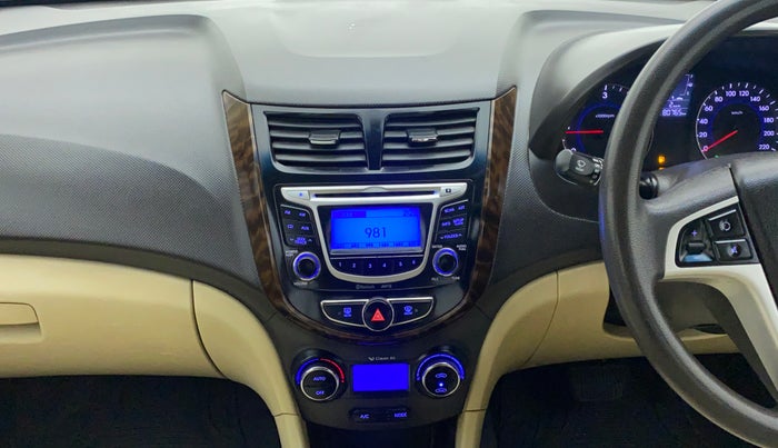 2014 Hyundai Verna FLUIDIC 1.6 CRDI SX AT, Diesel, Automatic, 80,809 km, Air Conditioner