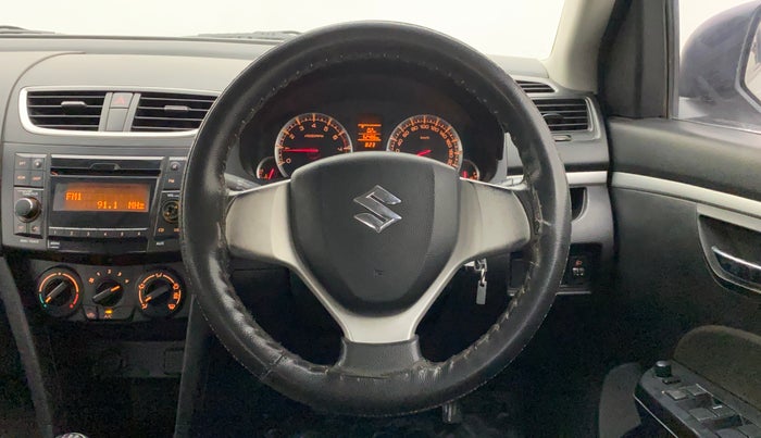 2015 Maruti Swift VXI, Petrol, Manual, 52,486 km, Steering Wheel Close Up