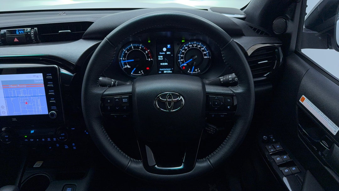 Steering Wheel Close-up