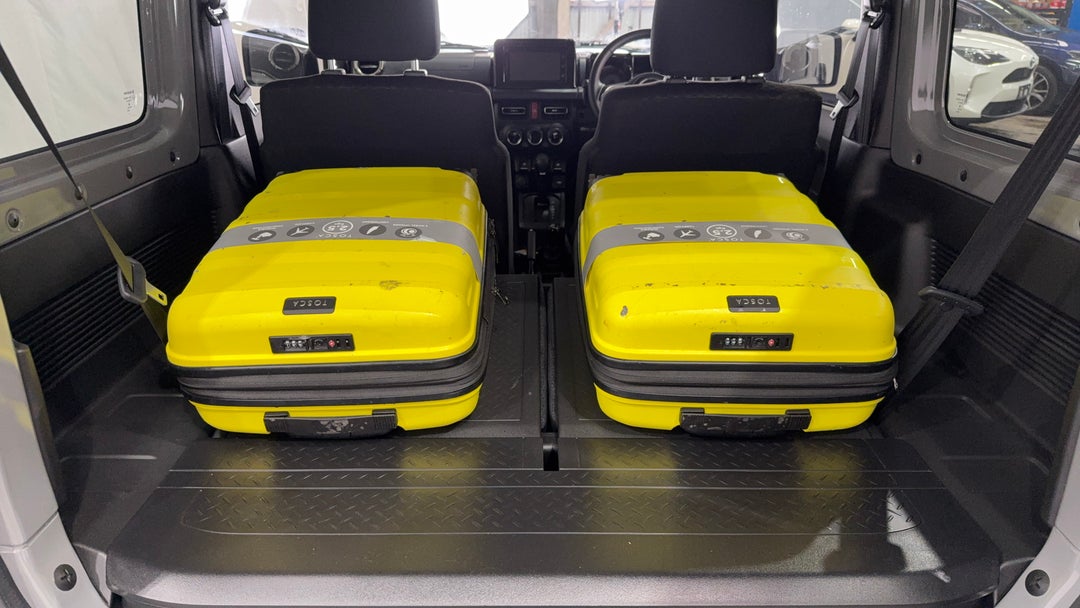 Boot Inside View with Luggage