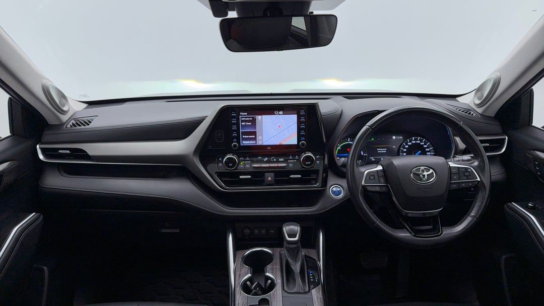 2021 Toyota Kluger Grande Hybrid AWD, Automatic, 55837 km, Dashboard View