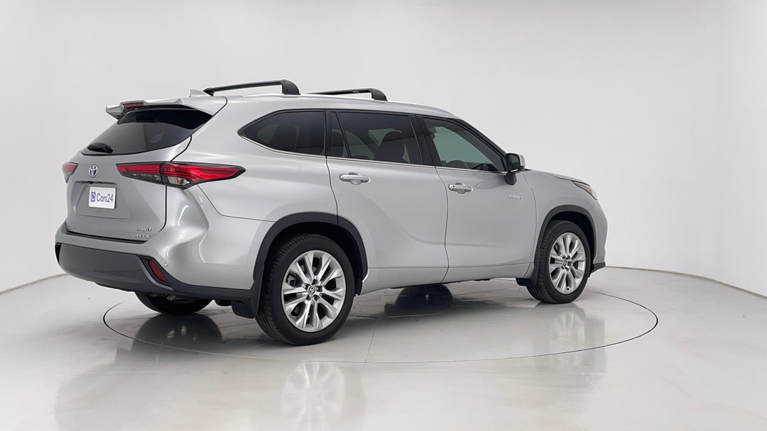 2021 Toyota Kluger Grande Hybrid AWD, Automatic, 55837 km, Right Back Diagonal (45- Degree) View
