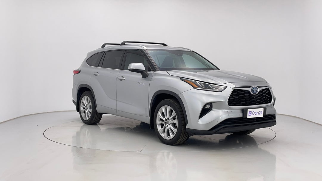 2021 Toyota Kluger Grande Hybrid AWD, Automatic, 55837 km, Right Front Diagonal (45- Degree) View