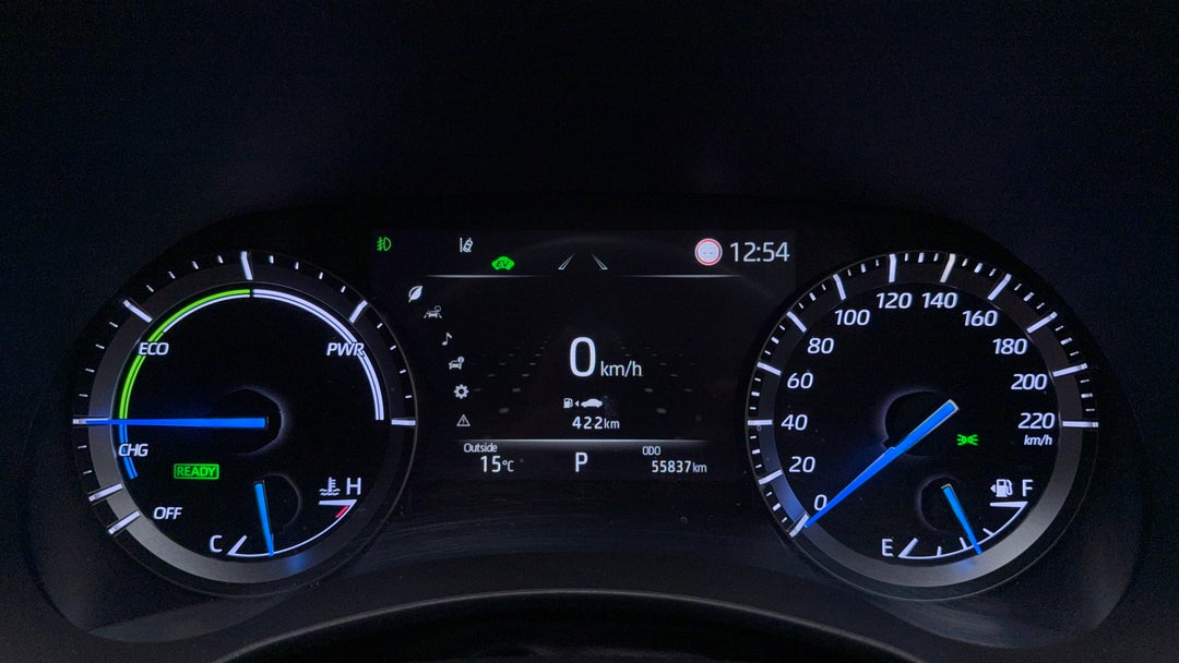 2021 Toyota Kluger Grande Hybrid AWD, Automatic, 55837 km, Odometer View