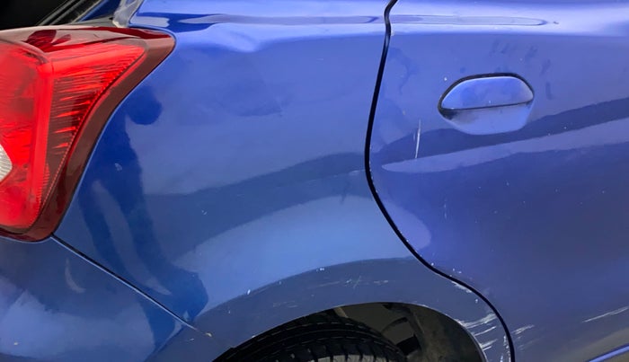 2018 Datsun Go T (O), Petrol, Manual, 4,817 km, Right quarter panel - Slightly dented