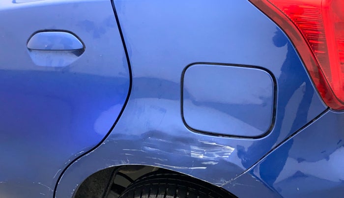 2018 Datsun Go T (O), Petrol, Manual, 4,817 km, Left quarter panel - Minor scratches