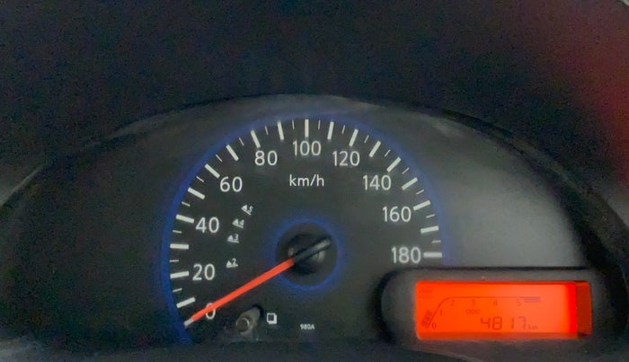 2018 Datsun Go T (O), Petrol, Manual, 4,817 km, Odometer Image