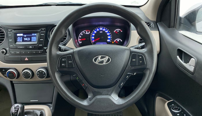 2014 Hyundai Xcent S 1.1 CRDI OPT, Diesel, Manual, 59,418 km, Steering Wheel Close Up