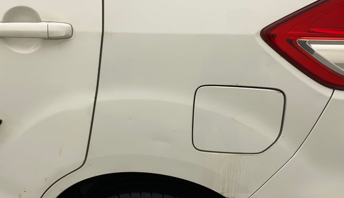 2014 Maruti Ertiga VXI ABS, Petrol, Manual, 57,584 km, Left quarter panel - Minor scratches