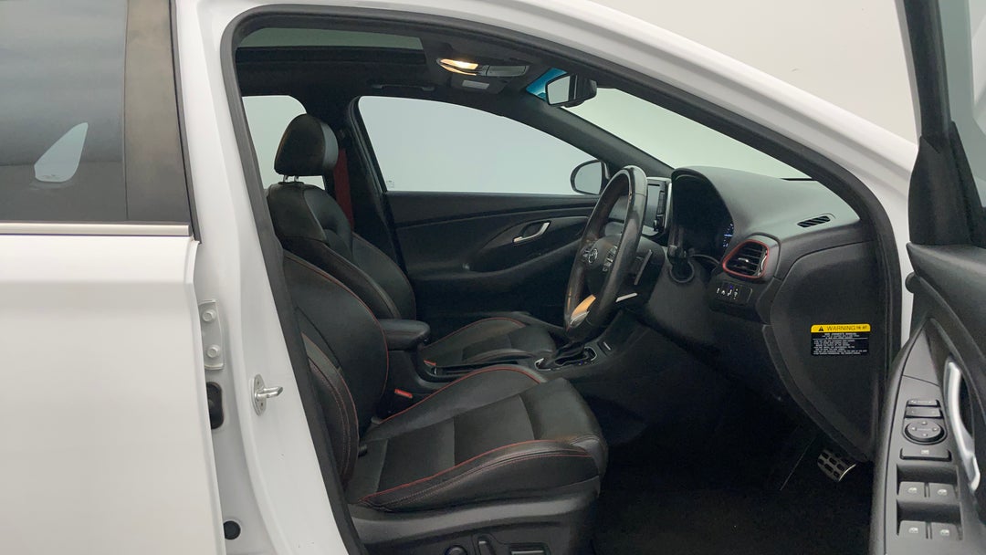 Right Side Front Door Cabin View