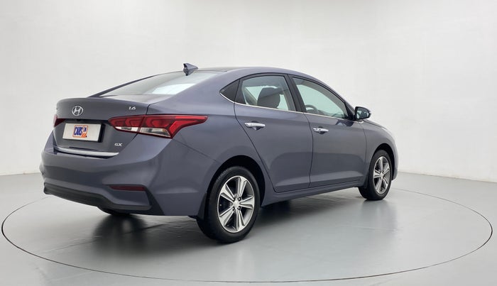 2019 Hyundai Verna 1.6 SX VTVT, Petrol, Manual, 34,666 km, Right Back Diagonal