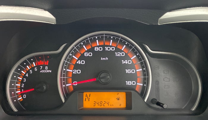 2016 Maruti Alto K10 VXI AMT P, Petrol, Automatic, 35,441 km, Odometer Image