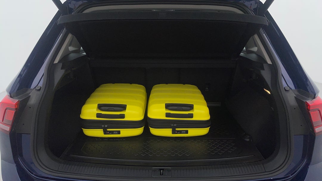 Boot Inside View with Luggage