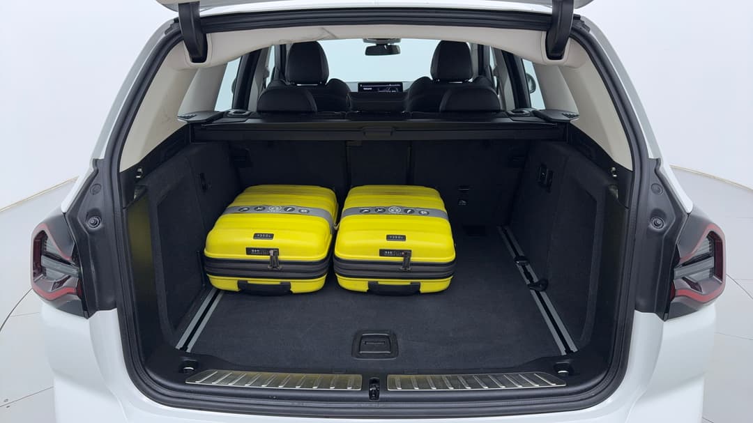 Boot Inside View with Luggage