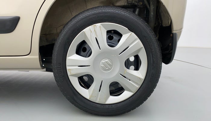 2013 Maruti Wagon R 1.0 VXI, Petrol, Manual, 16,388 km, Left Rear Wheel