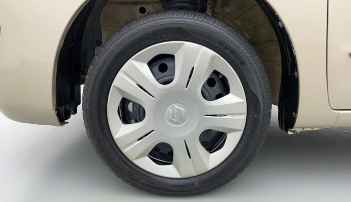 2013 Maruti Wagon R 1.0 VXI, Petrol, Manual, 16,388 km, Left Front Wheel