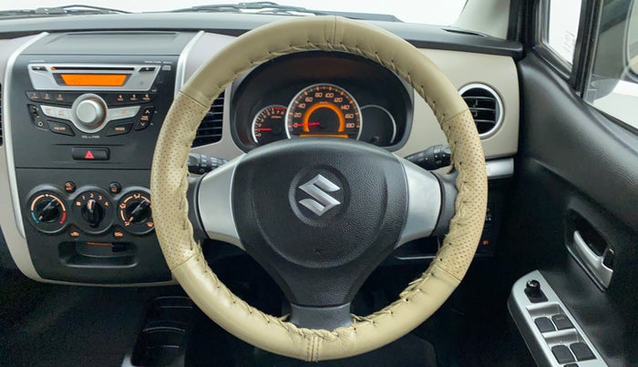 2013 Maruti Wagon R 1.0 VXI, Petrol, Manual, 16,388 km, Steering Wheel Close Up