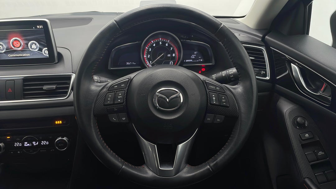 2014 Mazda 3 Sp25 Astina, Manual, 36211 km, Steering Wheel Close-up