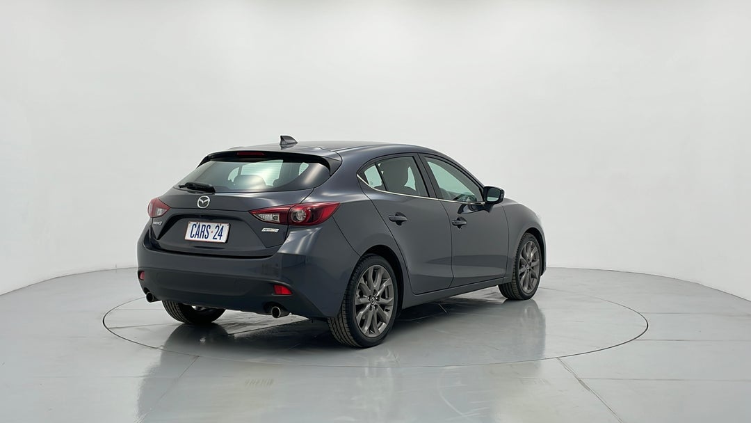 2014 Mazda 3 Sp25 Astina, Manual, 36211 km, Right Back Diagonal (45- Degree) View