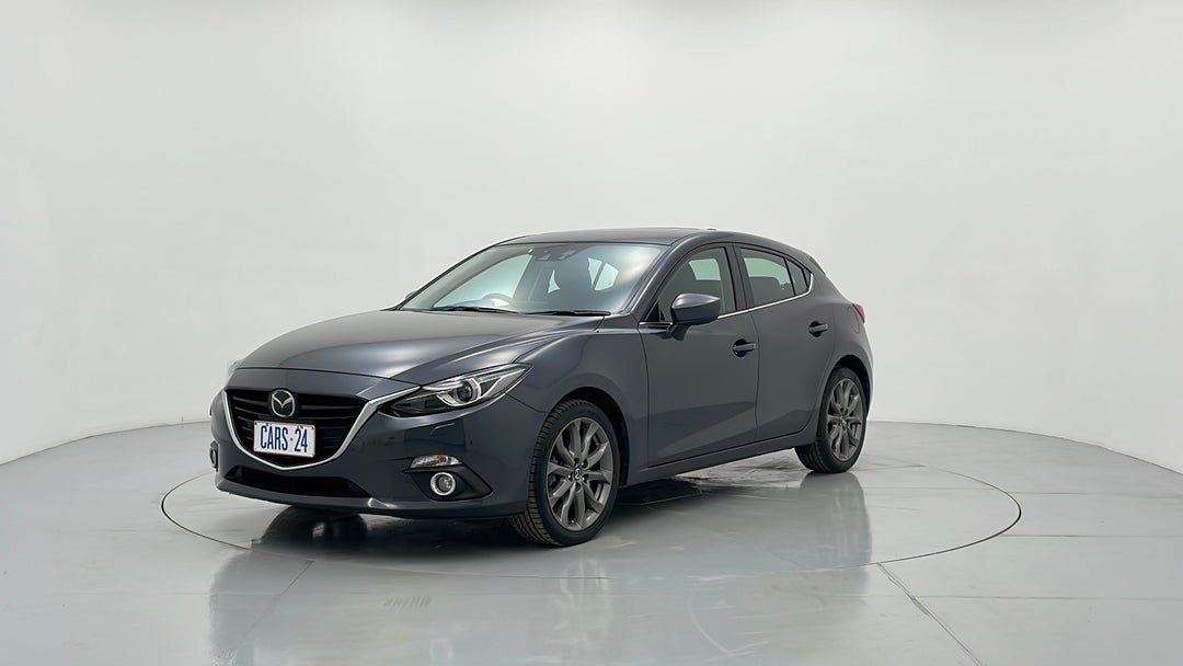 2014 Mazda 3 Sp25 Astina, Manual, 36211 km, Left Front Diagonal (45- Degree) View