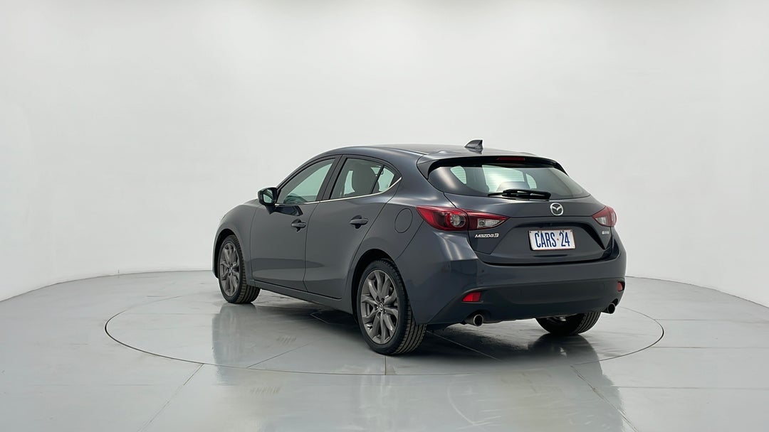 2014 Mazda 3 Sp25 Astina, Manual, 36211 km, Left Back Diagonal (45- Degree) View