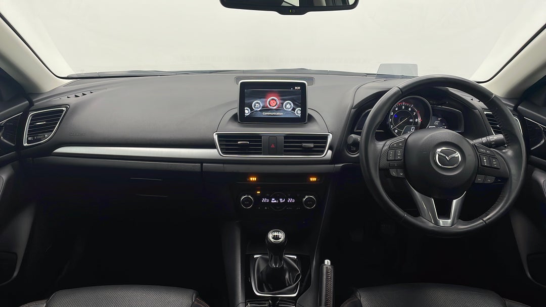 2014 Mazda 3 Sp25 Astina, Manual, 36211 km, Dashboard View