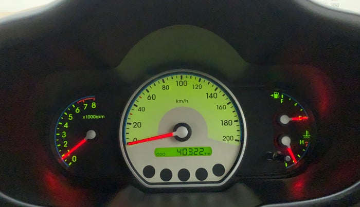 2010 Hyundai i10 MAGNA 1.2, Petrol, Manual, 40,322 km, Odometer Image