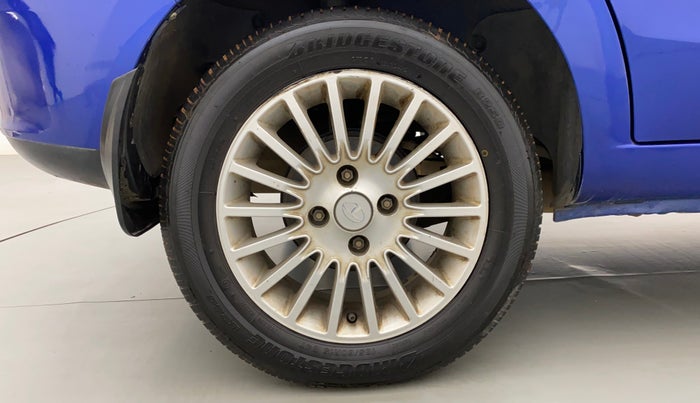 2014 Tata Zest XMS PETROL, Petrol, Manual, 74,906 km, Right Rear Wheel
