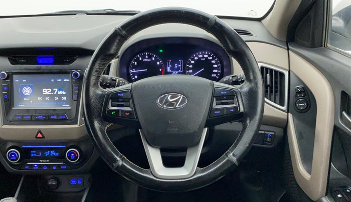 2017 Hyundai Creta SX PLUS 1.6 PETROL, Petrol, Manual, 78,640 km, Steering Wheel Close Up