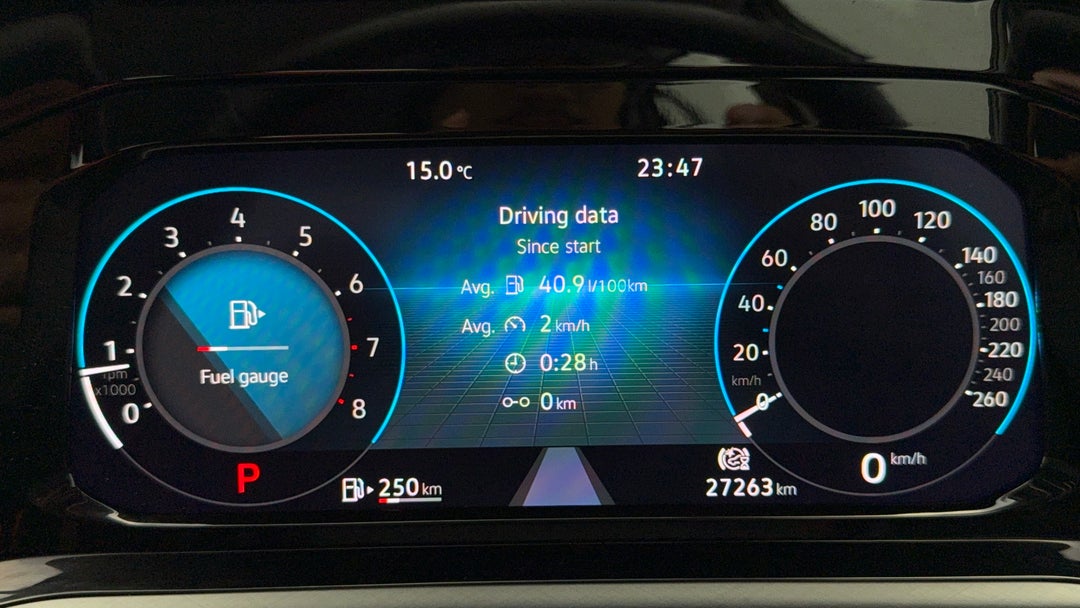 2024 Volkswagen Golf 110tsi Life, Automatic, 27263 km, Odometer View