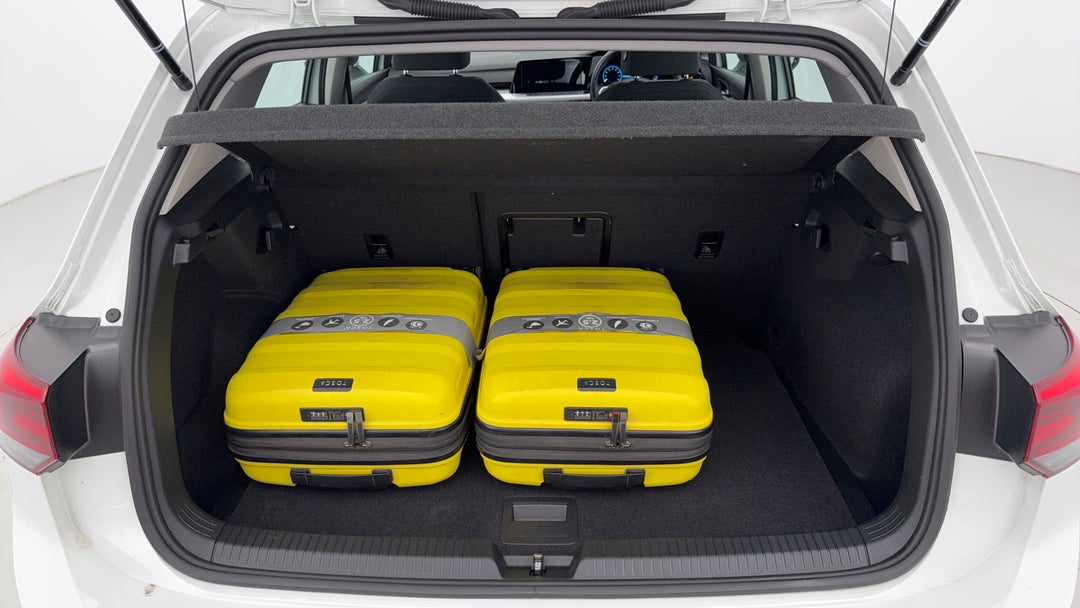 2024 Volkswagen Golf 110tsi Life, Automatic, 27263 km, Boot Inside View with Luggage