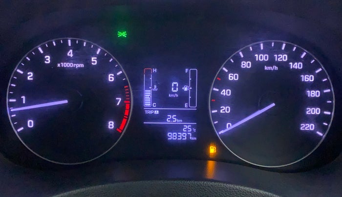 2017 Hyundai Creta SX PLUS 1.6 PETROL, Petrol, Manual, 98,397 km, Odometer Image