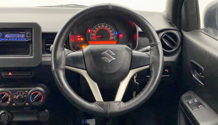 2017 Maruti IGNIS SIGMA 1.2 K12, Petrol, Manual, 48,370 km, Steering Wheel