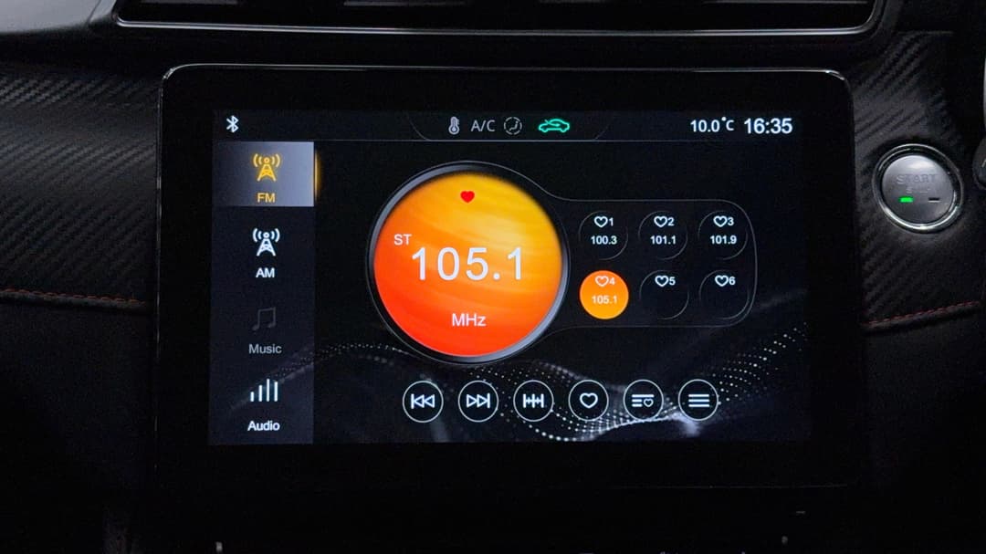 2023 MG Zst Essence, Automatic, 40962 km, Infotainment System