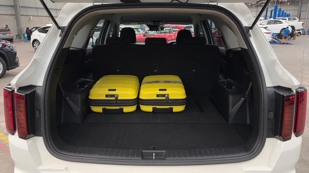 2022 Kia Sorento S 7 Seat, Automatic, 86492 km, Boot Inside View with Luggage