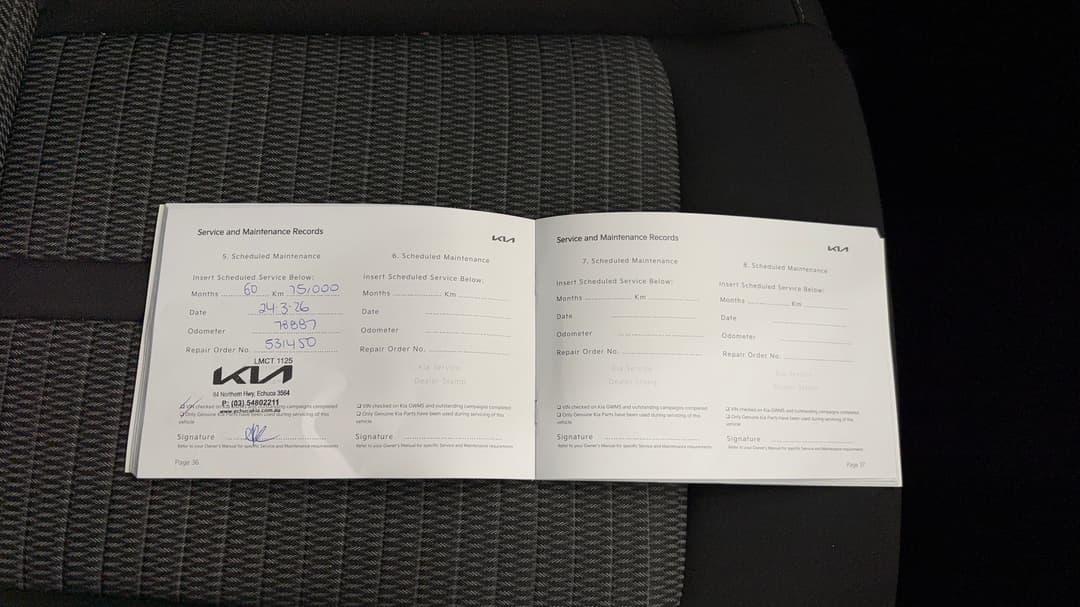 2022 Kia Sorento S 7 Seat, Automatic, 86492 km, Service History