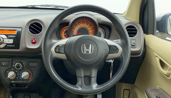 2012 Honda Brio S MT, Petrol, Manual, 20,611 km, Steering Wheel Close Up