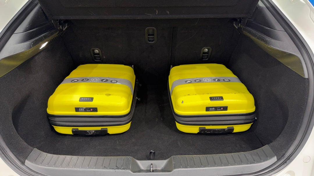 Boot Inside View with Luggage