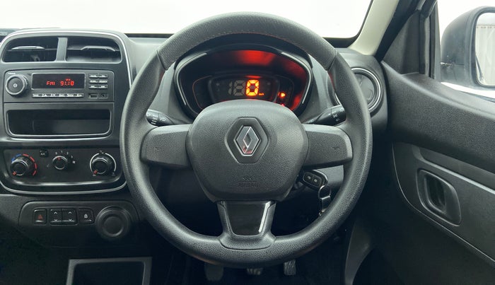 2019 Renault Kwid RXL, Petrol, Manual, 1,122 km, Steering Wheel Close Up