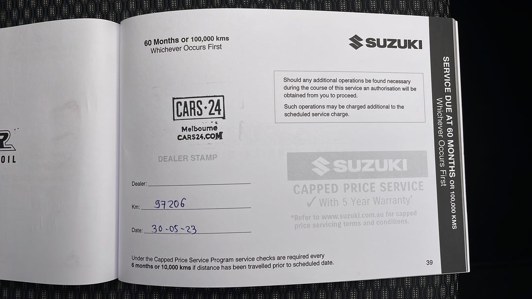 2018 Suzuki Vitara Rt-s, Automatic, 97207 km, Service History