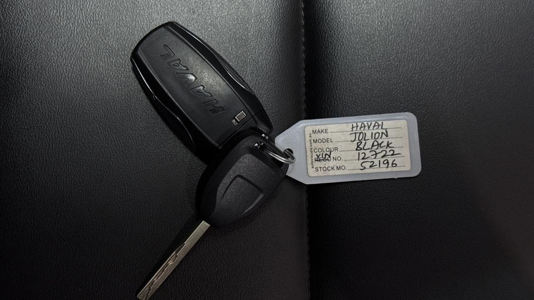 2022 GWM Haval Jolion Lux, Automatic, 93073 km, Key Close-up