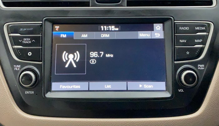2019 Hyundai Elite i20 SPORTZ PLUS 1.2, Petrol, Manual, 57,672 km, Infotainment System