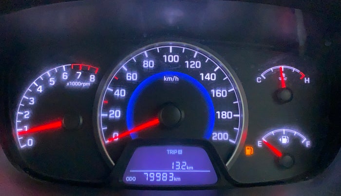 2015 Hyundai Grand i10 MAGNA 1.2 KAPPA VTVT, Petrol, Manual, 79,982 km, Odometer Image