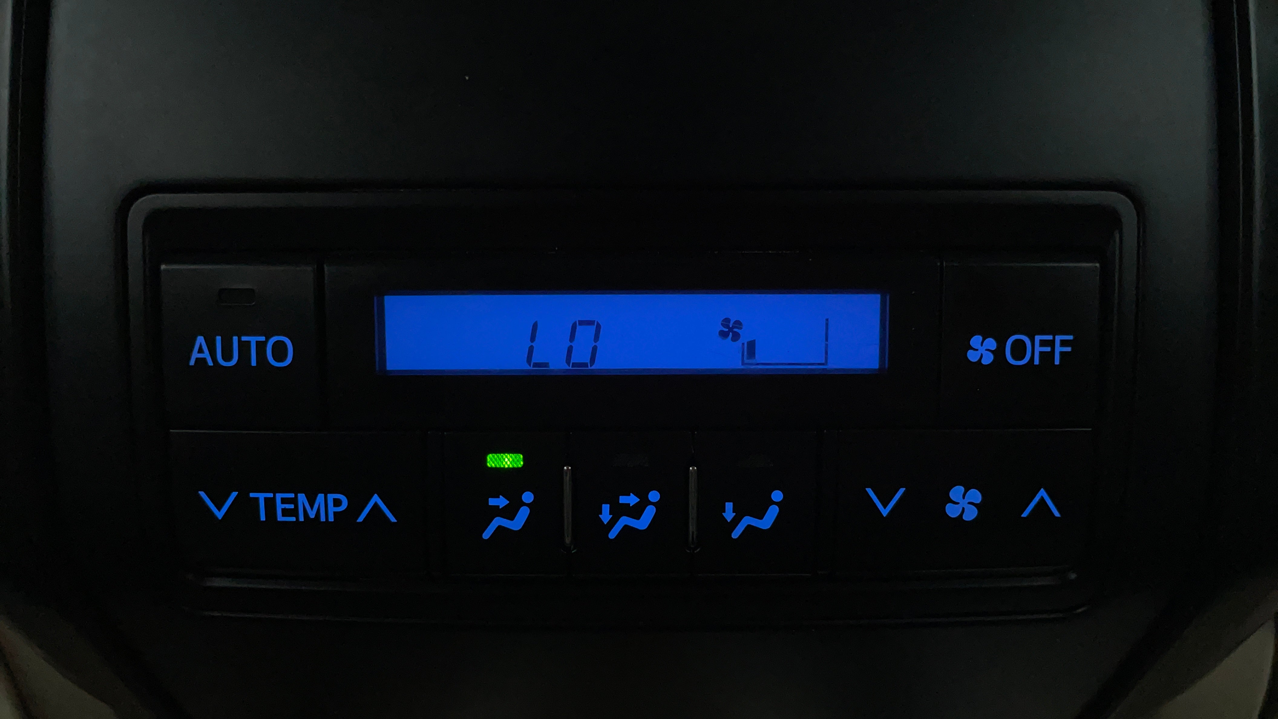 Toyota Prado-Rear AC Temperature Control
