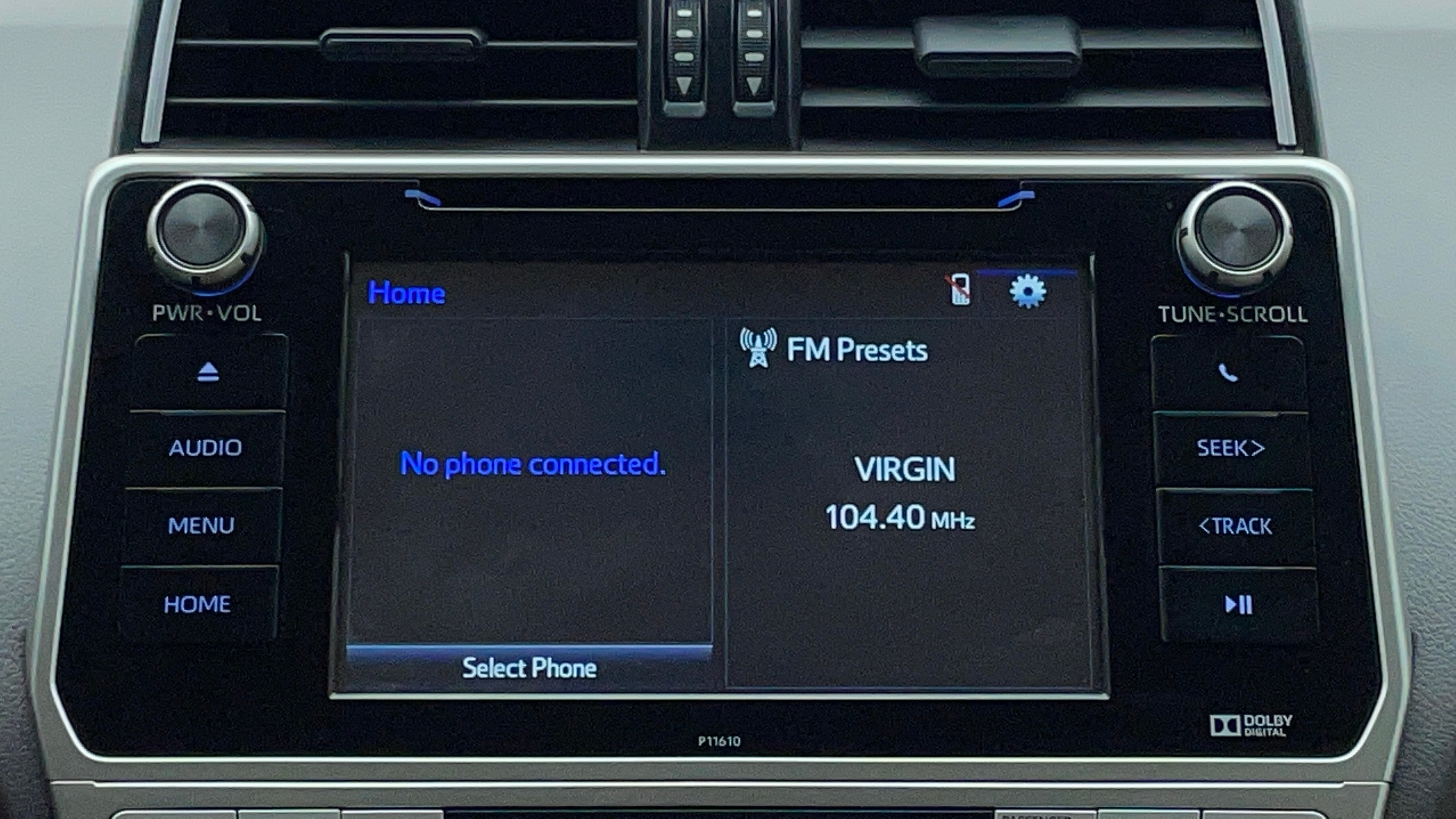 Toyota Prado-Infotainment System