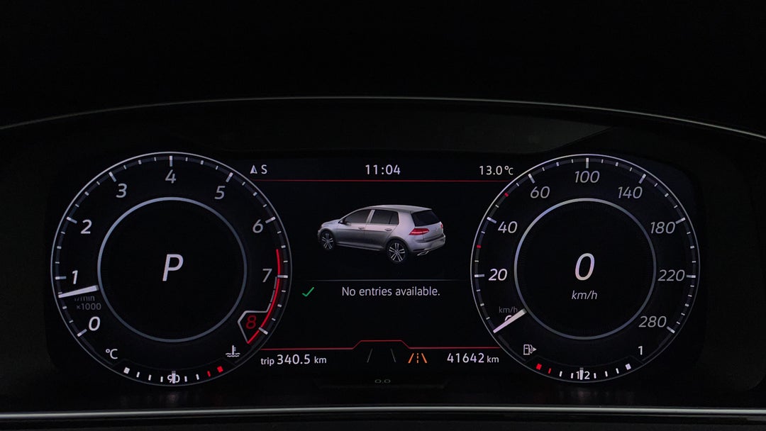 2019 Volkswagen Golf Gti, Automatic, 41642 km, Odometer View