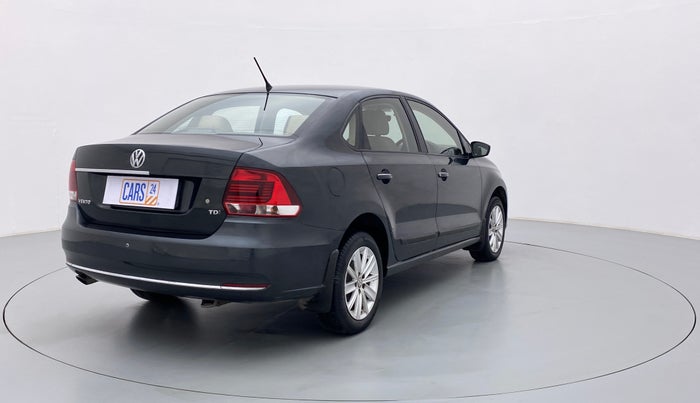 2017 Volkswagen Vento HIGHLINE TDI AT, Diesel, Automatic, 96,740 km, Right Back Diagonal